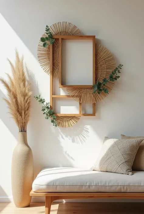 Pintrest inspired wall decor that is simple and look rich and elegant and give natural look