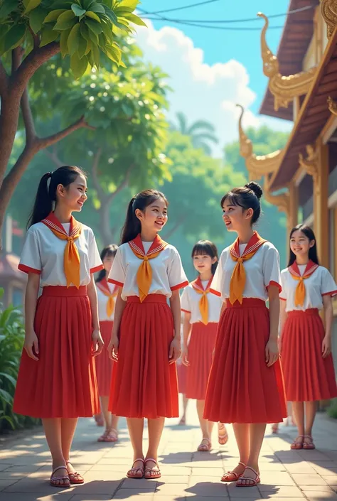 Thailand High School Dresses