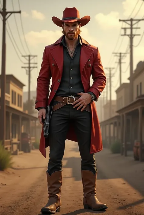 ** Jake Browns Current Appearance**

**hair:** light red
**eyes:**  Light Brown 
**skin tone:** Ariano/ lightly tanned 
**Height:** 1.86M
** Beauty Level :** 9.1

**[clothing]**
- Hat:  red
-  **shirt:** Preta
-  **jacket:**  red
-  **pants:**  Black
-  **...