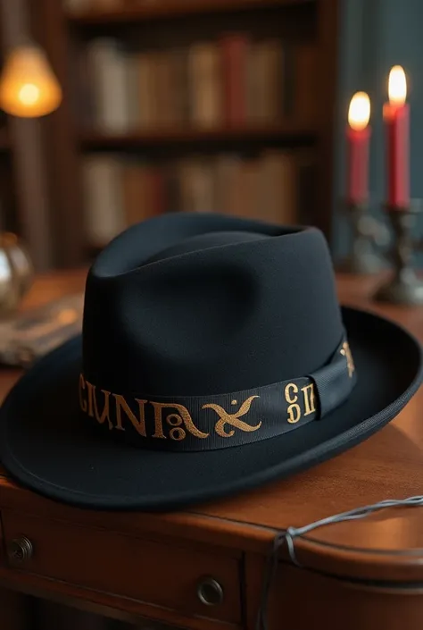 A cap that bears the name Cumbre Hats in the style of the brand Dandy Hats or JC Hats 