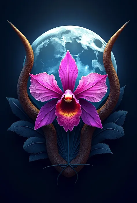  Full Moon Logo , Guaria Morada ,  oxen yoke and typical costume