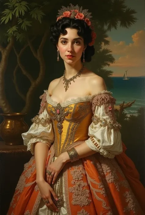 

 Paulina Bonaparte

Napoleon Bonapartes sister , portrayed as a frivolous and exotic figure .  symbolizes luxury and disconnection for Europeans in the Caribbean.