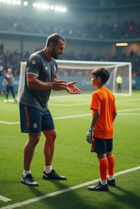 Soccer goalkeeping coach 