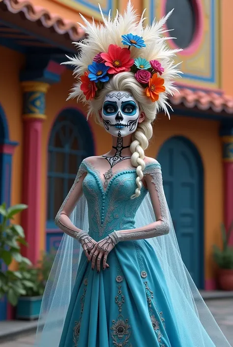 Elsa as Catrina 