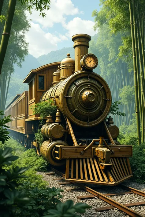 Make a big train  Bamboo image 