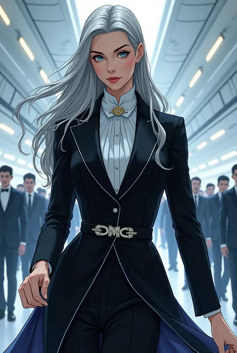  Here is an improved version to structure your comic book :


 ---

Title :  Charlotte of the Countess :  Perfection in Power

Context :
 In a Futuristic Japan ,  where technology and tradition are constantly fighting ,  an unexpected leader emerges :  Cha...