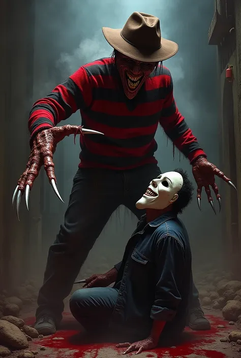 Freddy Kruger mata a Ghostface 