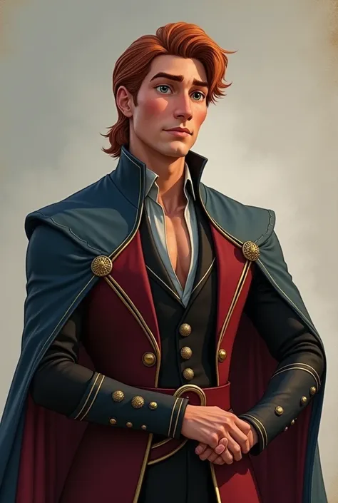 Prince hans from frozen, Young,muscular, handsome, realistic, big biceps, big pecs