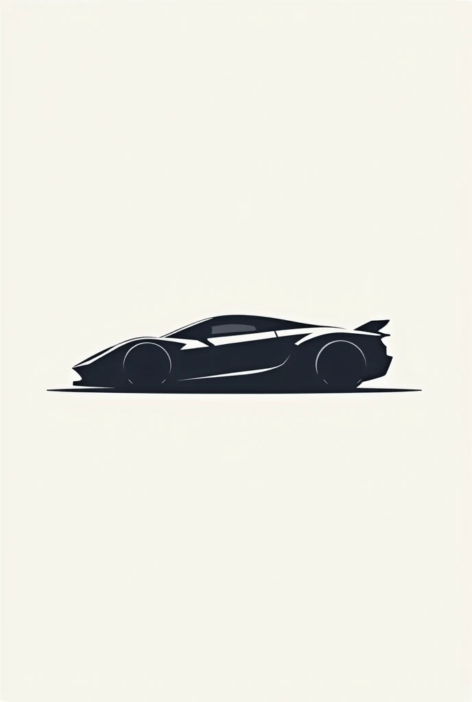 Vector logo of a car