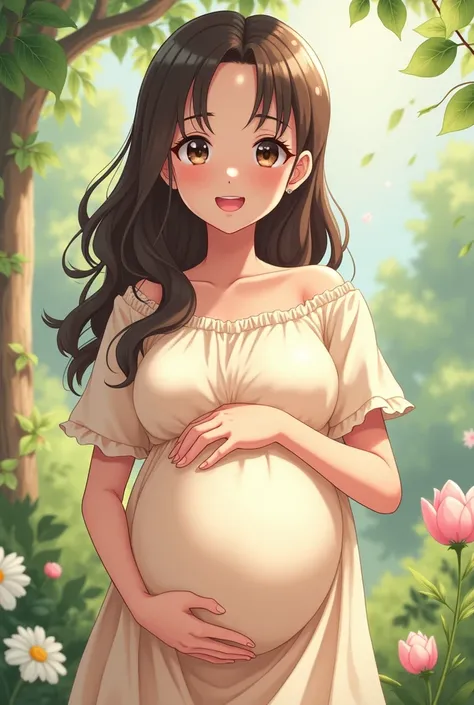 anime girl pregnant