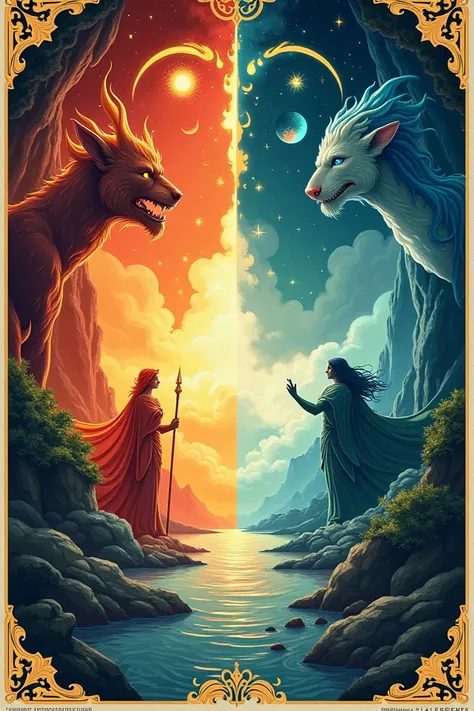 Poster of the four elements 