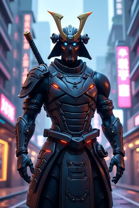 A futuristic samurai for Fortnite 
