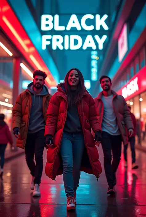 A promotional advertisement for Black Friday