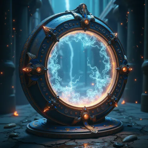 Time machine that looks like a portal from Marvels Doctor Strange 
