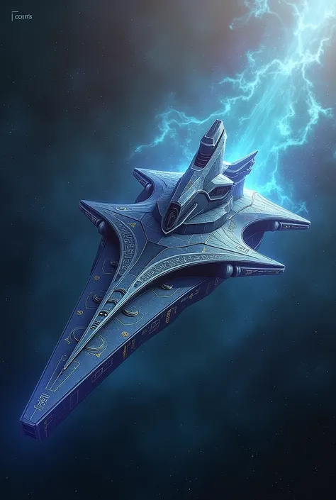 Picture the memories of the StarCraft Protoss battleship Nejin