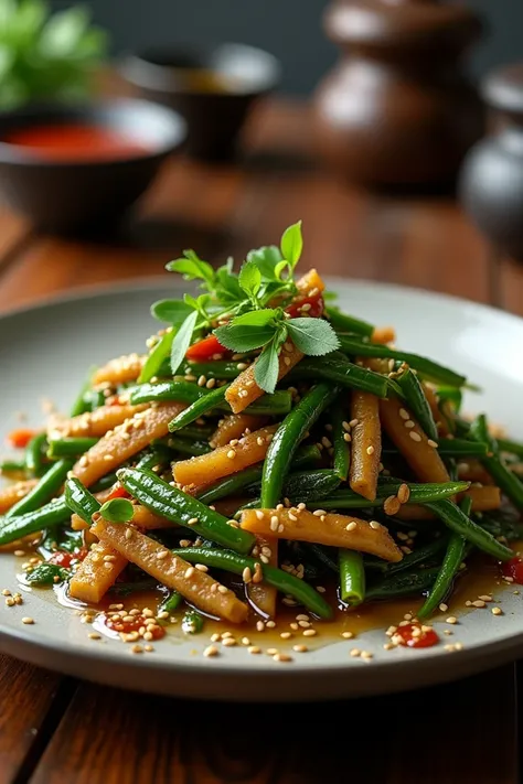 Stir-fried Koli without pork