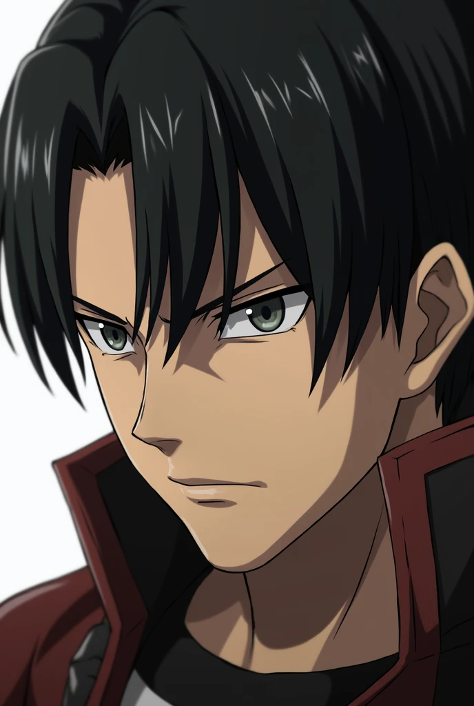 Levi Ackerman image from the neck up for profile picture