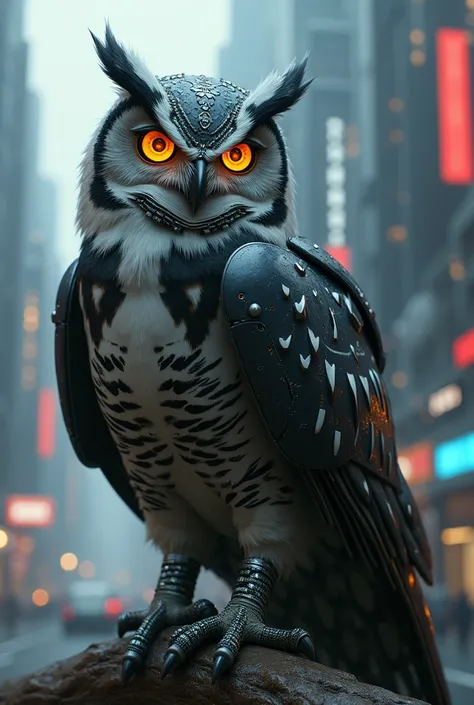 Futuristic owl
