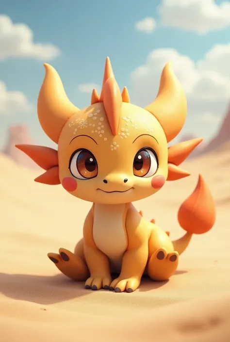 A baby sand dragon Pokémon
