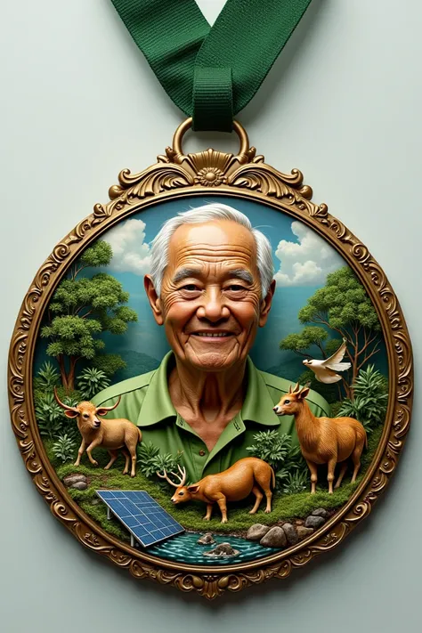 Medal of a Career in Caring for the Environment 