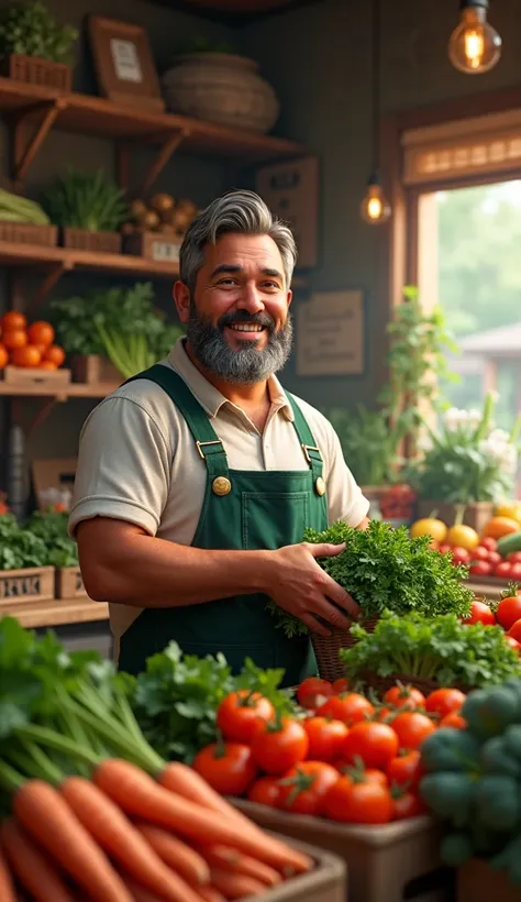 Ronaldo is a vegetable shopkeeper