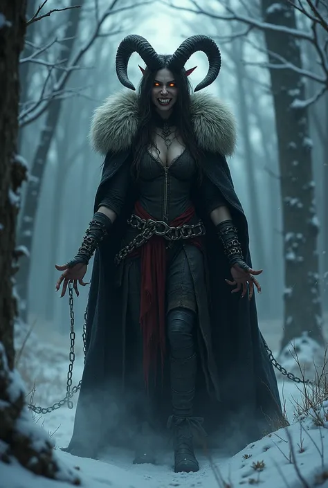 Female krampus 