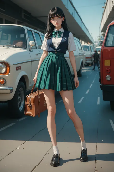Song Eu-na is a youthful high schoold student. Rocking that luscious waist-long jet-black hair with bangs and deep emerald eyes, shes also sporting a 90-62-100 B-W-H size. Her beauty lies on her diligence, look, and most of all her fit body. Her model long...