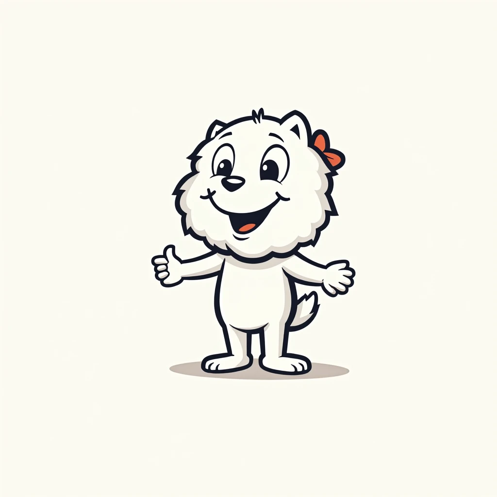 man with happy smile face cartoon mascot character style  side view line art mascot  logo 