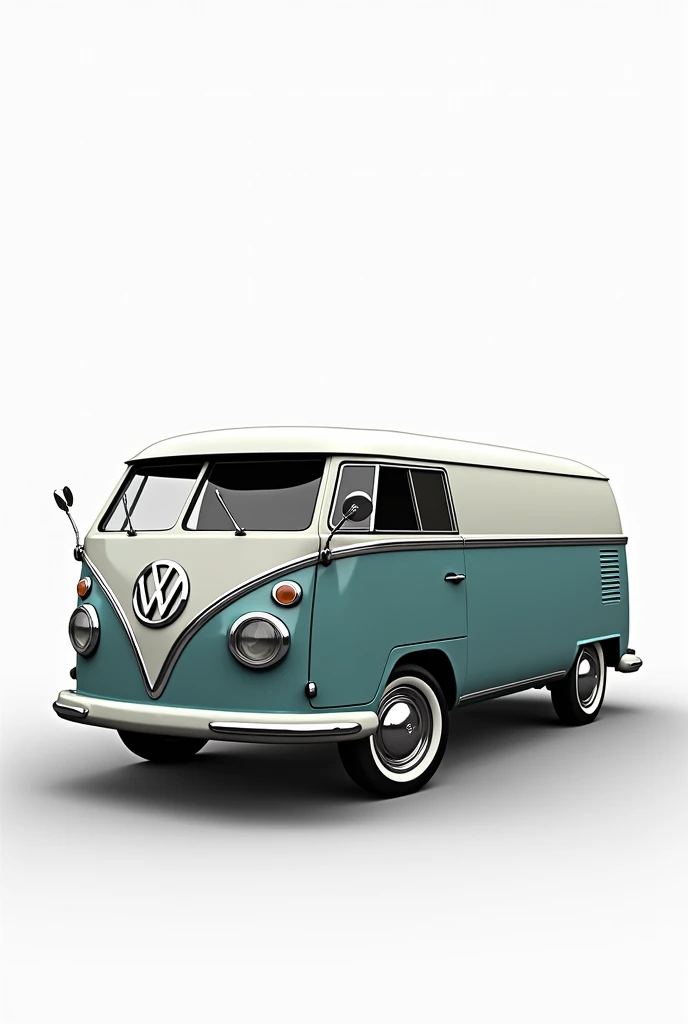 Van on transparent background 