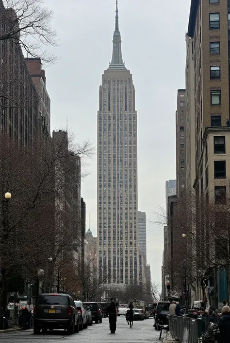 a giant walking manhattan streets