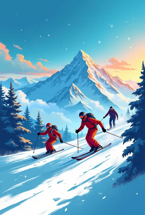 winter sports poster