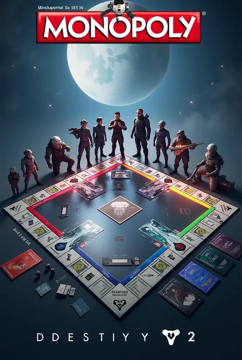 Destiny 2 board game monopoly 