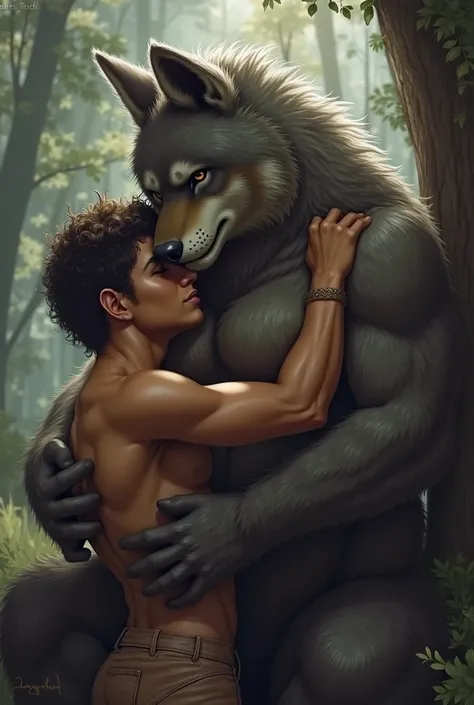 Furry daddy, top, gay , wolf, vore, NSFW