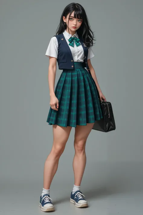 Song Eu-na is a youthful high schoold student. Rocking that luscious waist-long jet-black hair with bangs and deep emerald eyes, shes also sporting a 90-62-100 B-W-H size and 165cm heights. Her beauty lies on her diligence, look, and most of all her fit bo...