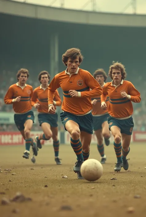 It’s the film “Ararat 73” and you need to picture some footballers in retro style but I want them backwards 

