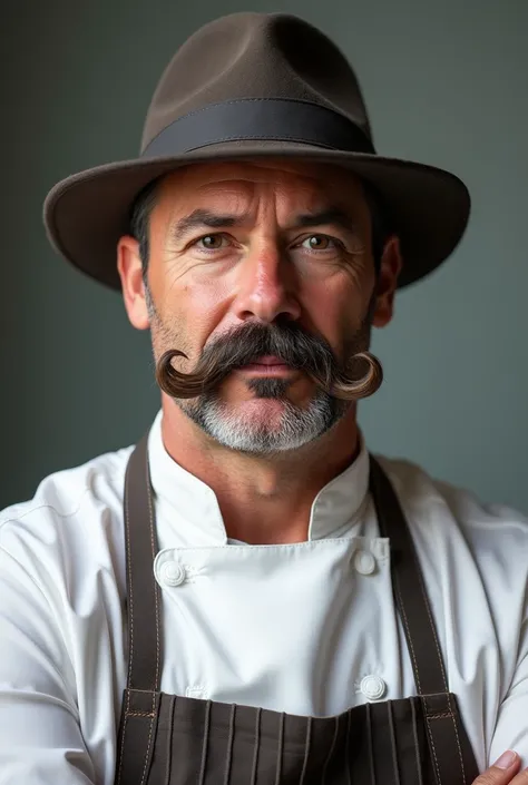 Craig Fairbrass,chef,Put on a hat,Long, shapely mustache