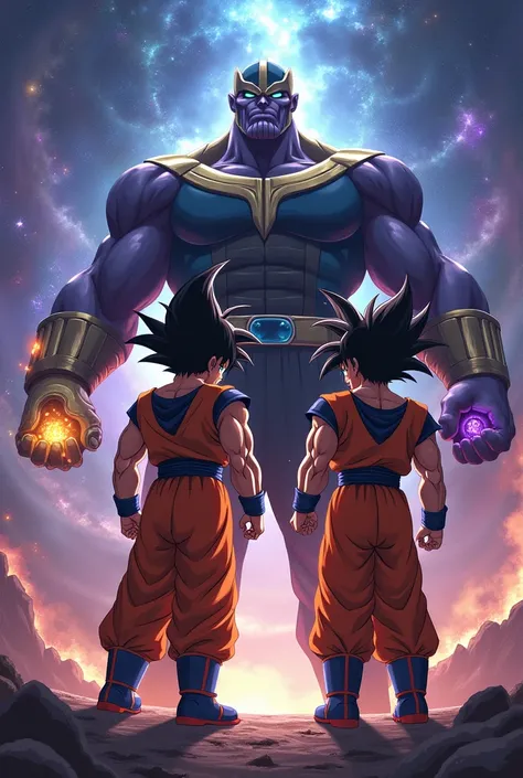 goku + Thanos 