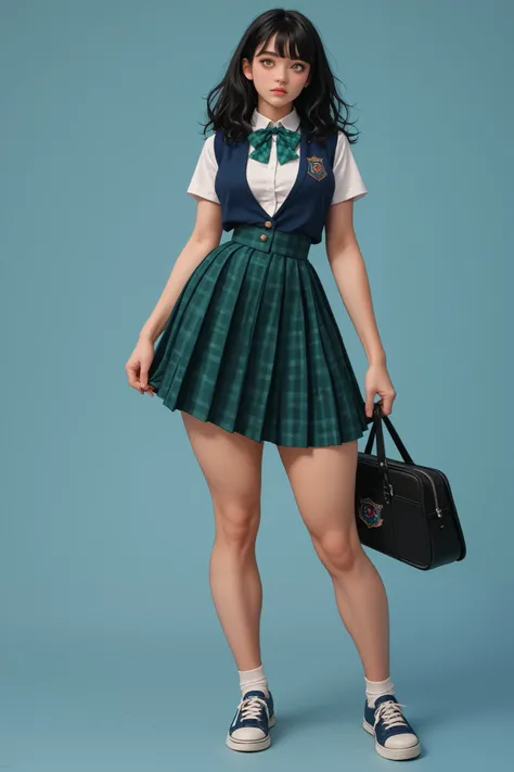 Song Eu-na is a youthful high schoold student. Rocking that luscious waist-long jet-black hair with bangs and deep emerald eyes, shes also sporting a 90-62-100 B-W-H size and 165cm heights. Her beauty lies on her diligence, look, and most of all her fit bo...