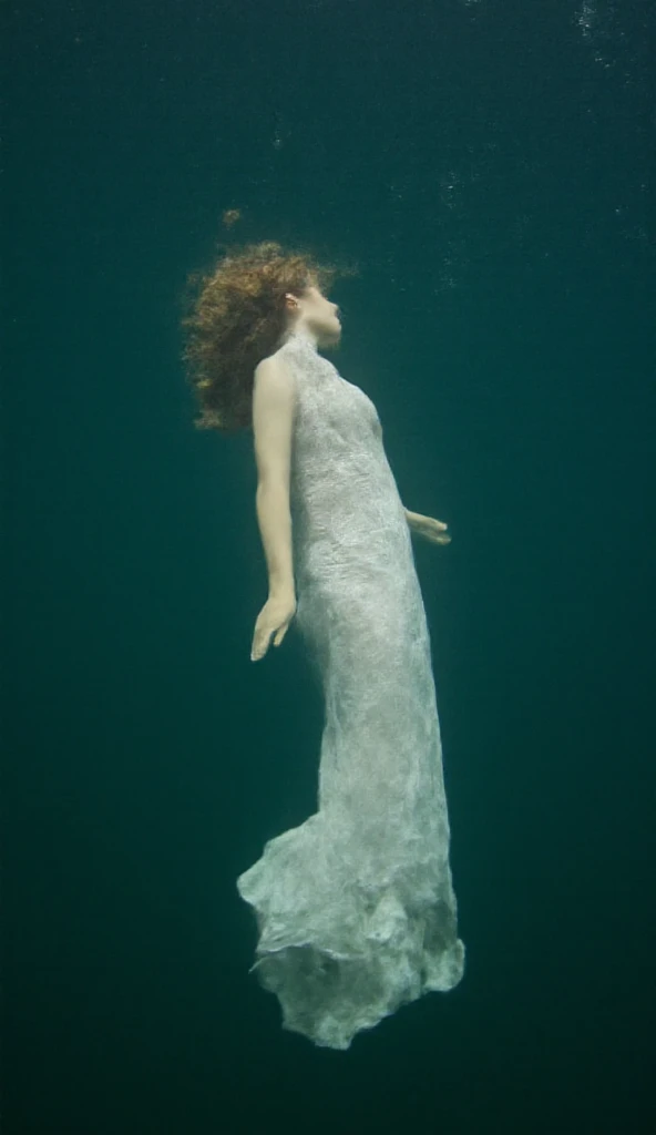 The effects of a dose of morphine represented by a woman with curly reddish brown hair, honey colored eyes, white woman in a dress sunken in the ocean
Aquatic Beings Ocean Mermaid Dress Ocean Floating Feeling
Main Theme:
Figure: A woman is submerged underw...