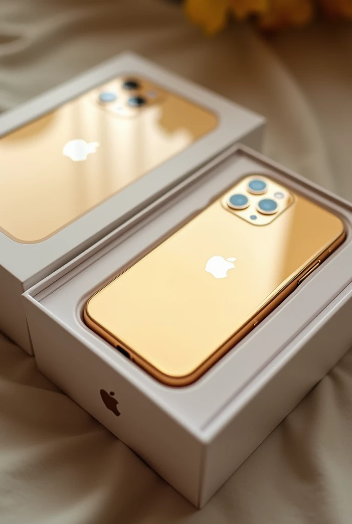 IPHONE 11 PRO GOLD COLOUR DELIVERY PACAKGE CUSTOMER