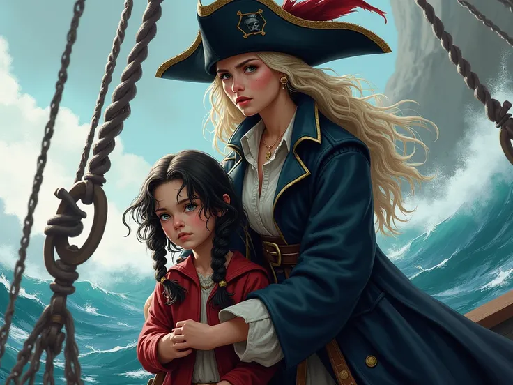 The pirate queen saved an orphan girl