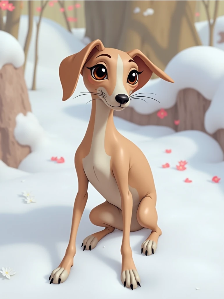 Disney Italian greyhound 