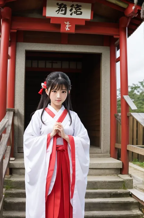 Shes a shrine maiden