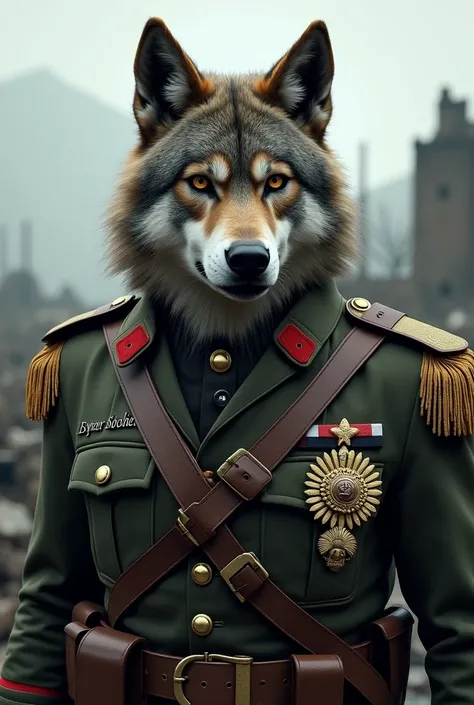 An image of an animal soldier with the name Syhtam in a badge 