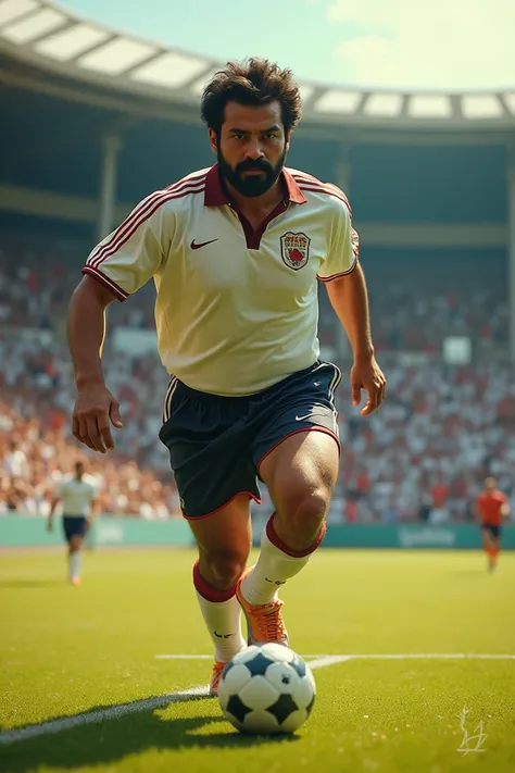 Mammootty Playing football