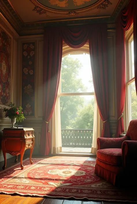 Queens room without queen. Must look realistic but has yo be landscape and not portrait 
