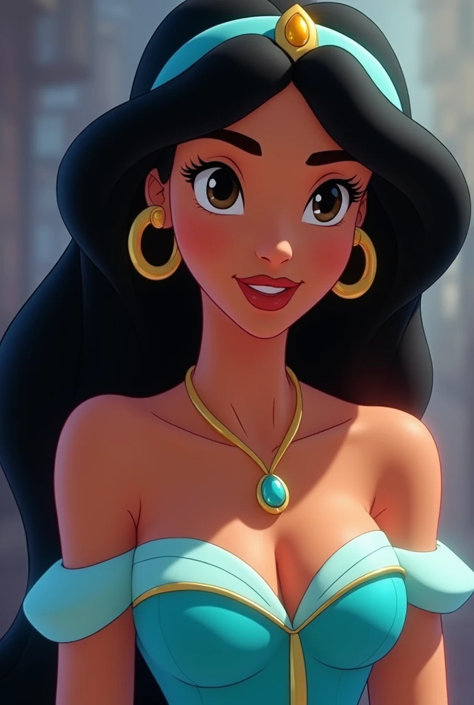  Dazzling Princess Jasmine, 8k photo, in action,  photo.