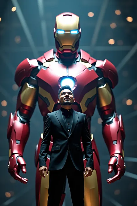 Marcelito lyrics with Iron Man background
