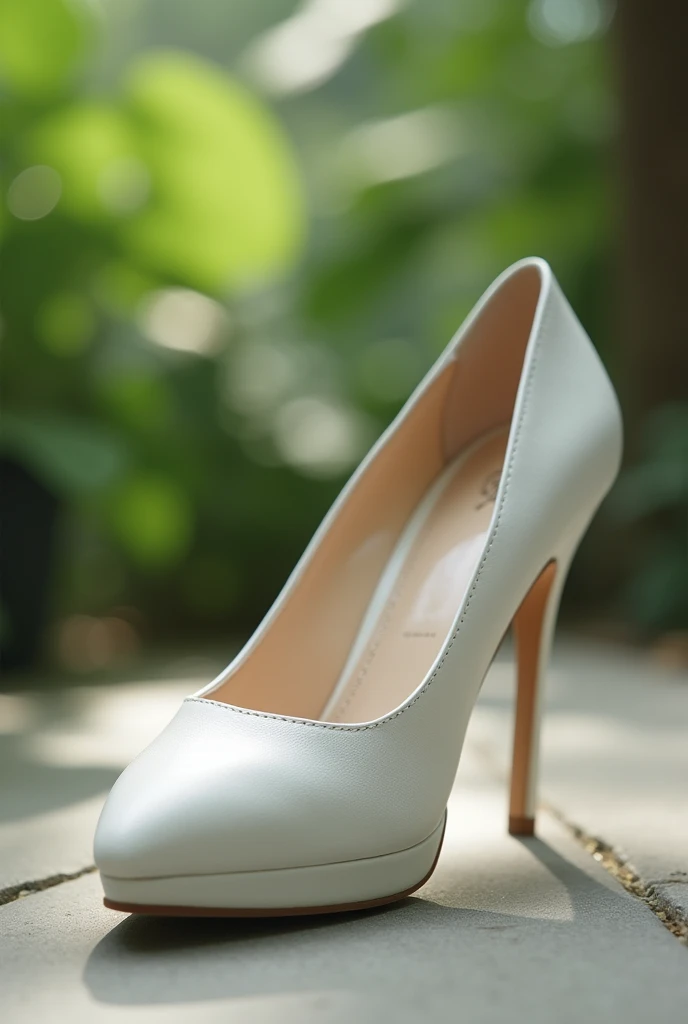 White princess heel