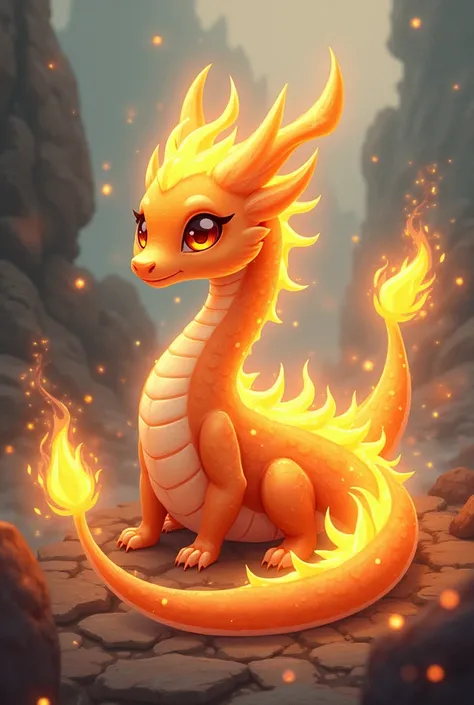 Cute　Fire Spirit　龍　闘



